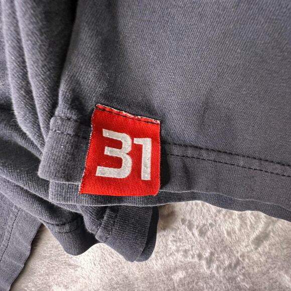 Vintage Y2K The West Coast no.31 Fabricali Big Logo Black Graphic T-shirt 2XL - Picture 6 of 8